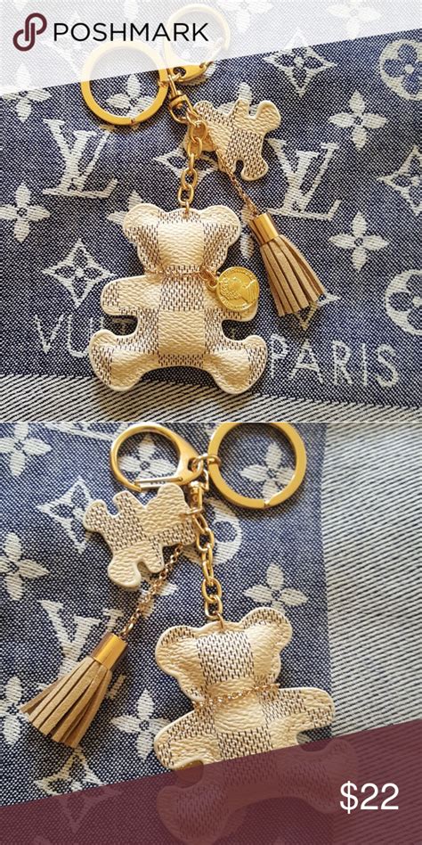 lv bear keychain|louis vuitton keychain holder.